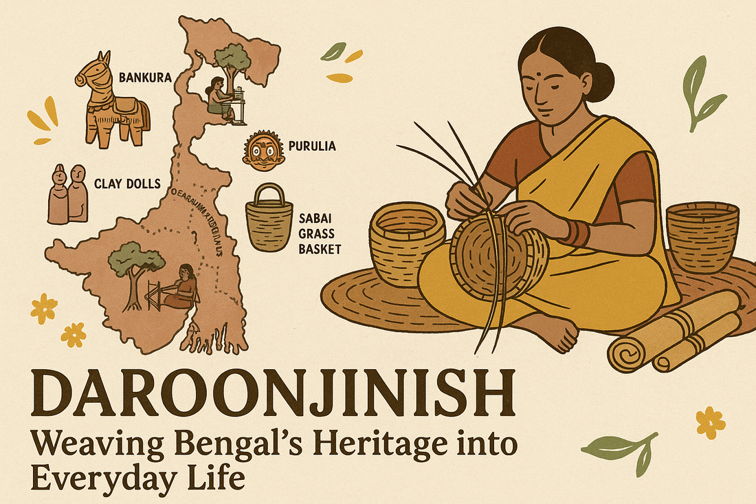 Daroonjinish: Weaving Bengal's Heritage into Everyday Life