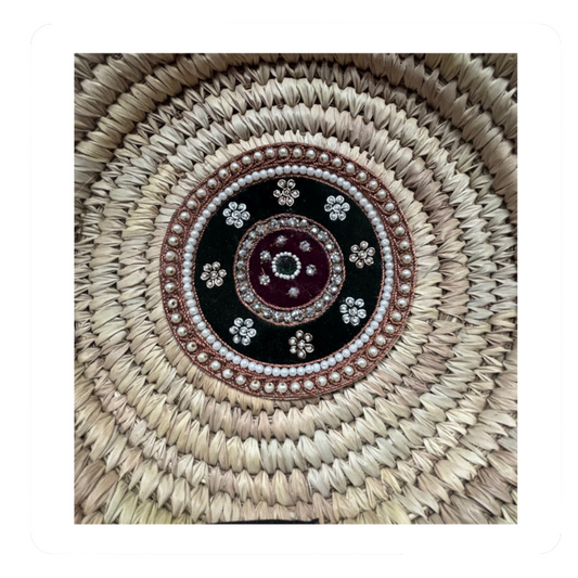 Festive Sabai Grass Basket