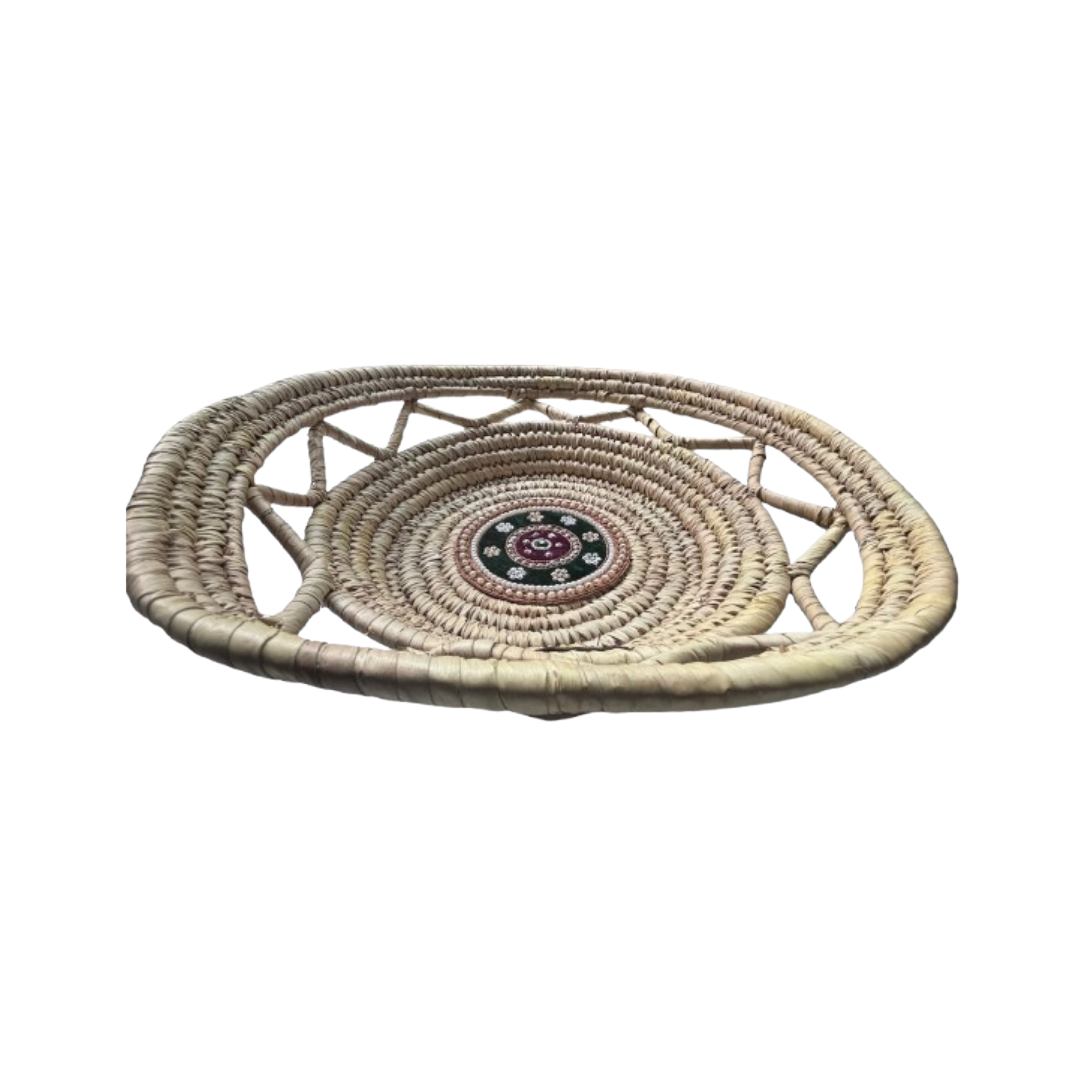 Festive Sabai Grass Basket