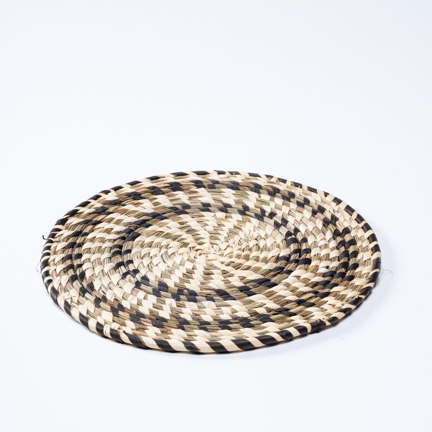 Eco-friendly Sabai grass mat side angle