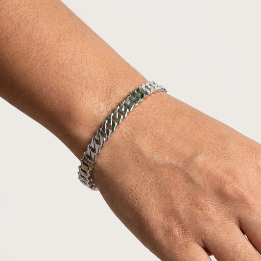 Biruni Noah – 92.5 Hallmarked Sterling Silver Bangle. (WhatsApp us at +91 98312 63343 to place your order)
