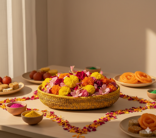 Holi, The Way Nature Intended 🌸