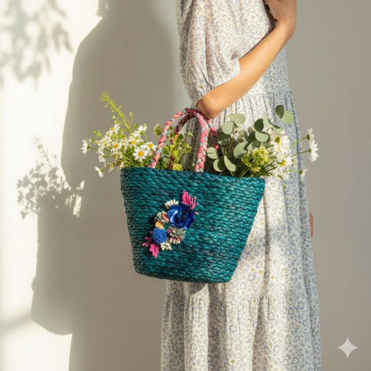 "Trina" Sabai Mini Basket Bags