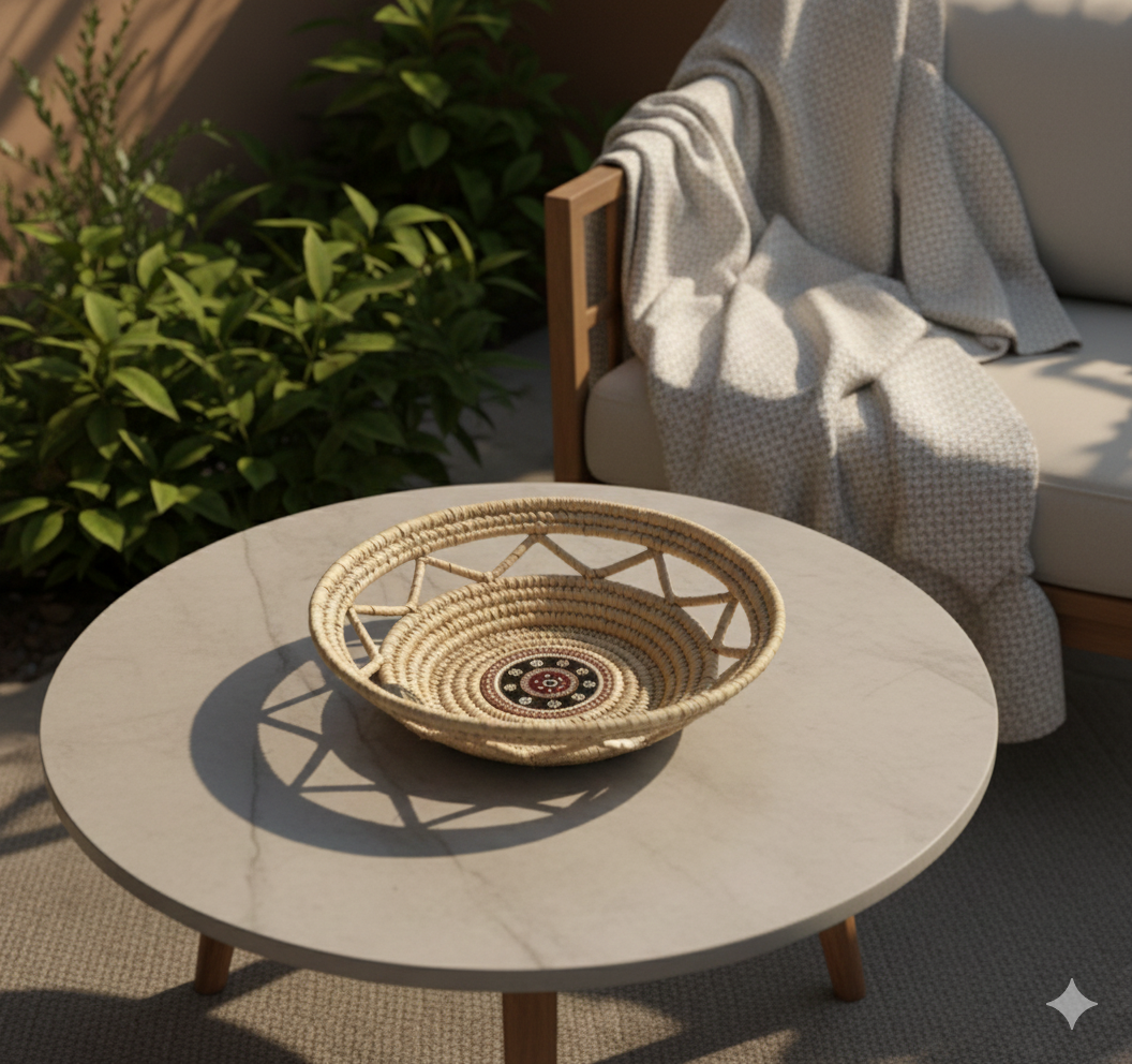 Festive Sabai Grass Basket