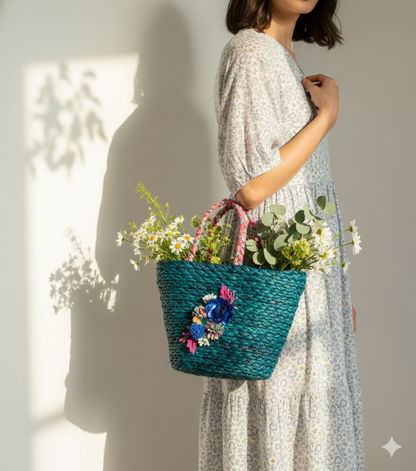"Trina" Sabai Mini Basket Bags