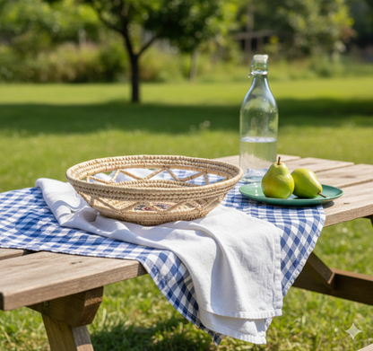 Festive Sabai Grass Basket