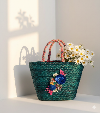 "Trina" Sabai Mini Basket Bags