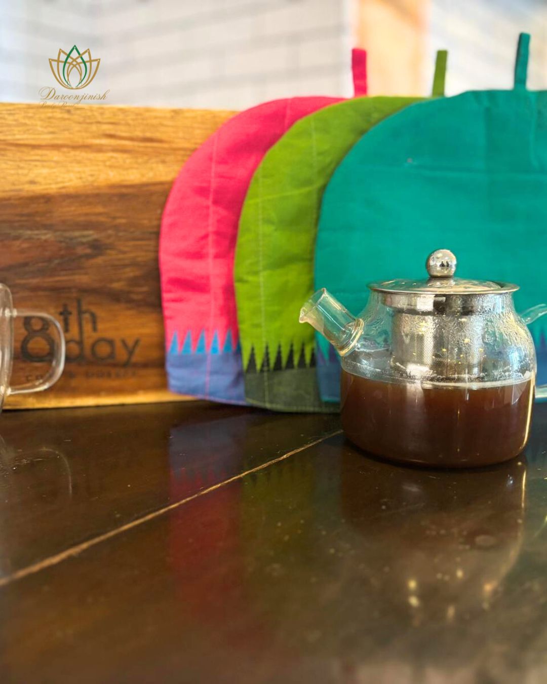 Handcrafted Recycled Cotton Tea Cozy