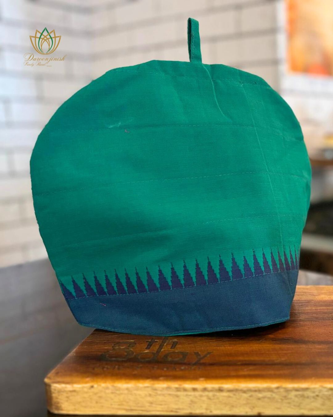 Handcrafted Recycled Cotton Tea Cozy
