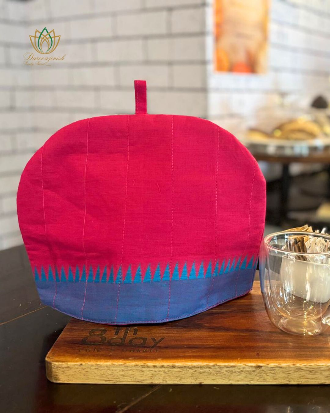 Handcrafted Recycled Cotton Tea Cozy