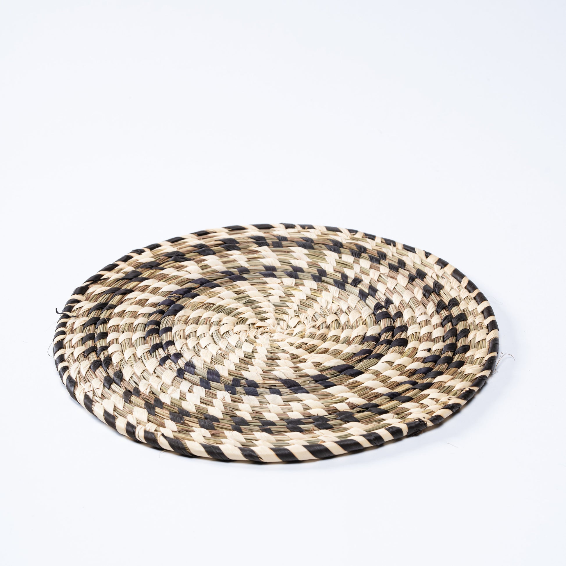Eco-friendly Sabai grass mat side angle