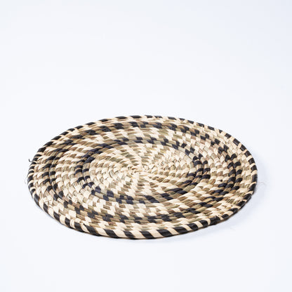 Eco-friendly Sabai grass mat side angle