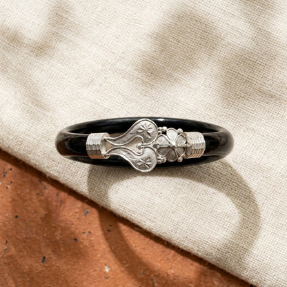 Dvi-patra Pola – 92.5 Hallmarked Sterling Silver Pola Bangle