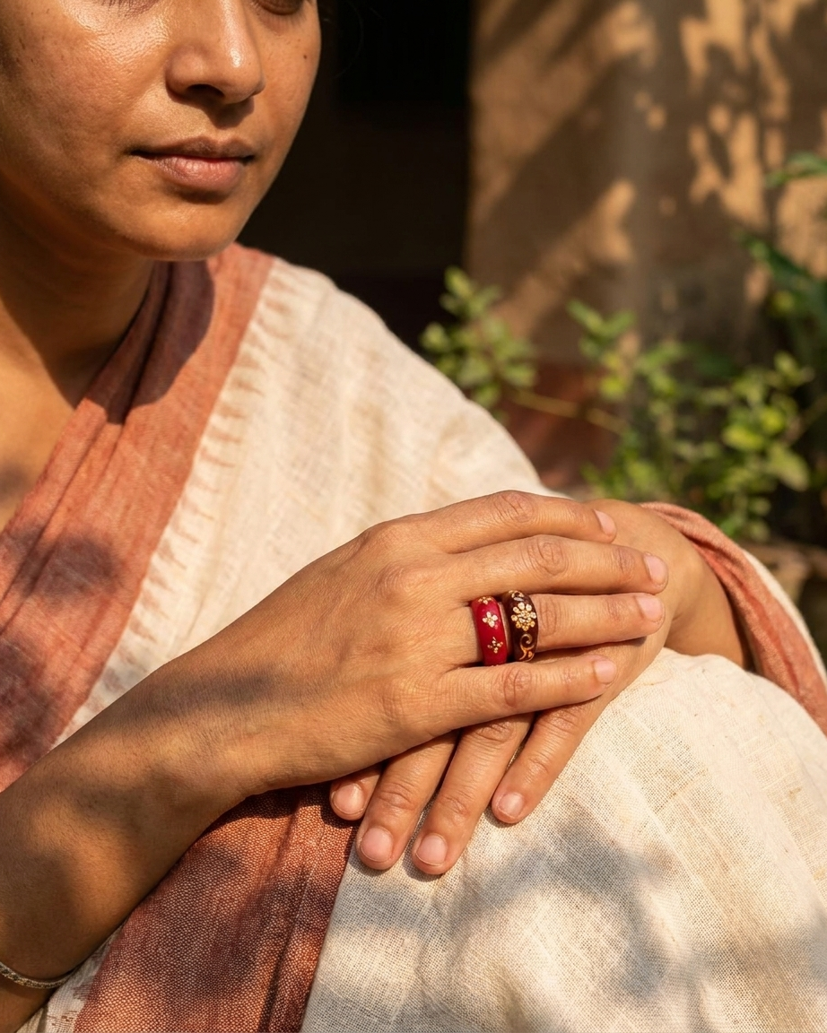 Anamika- Red Rings